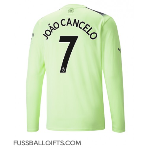 Manchester City Joao Cancelo #7 Fußballbekleidung 3rd trikot 2022-23 Langarm